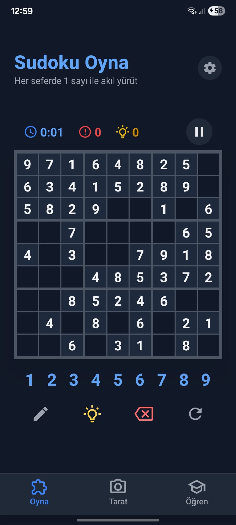 Tutor Sudoku screenshot 5
